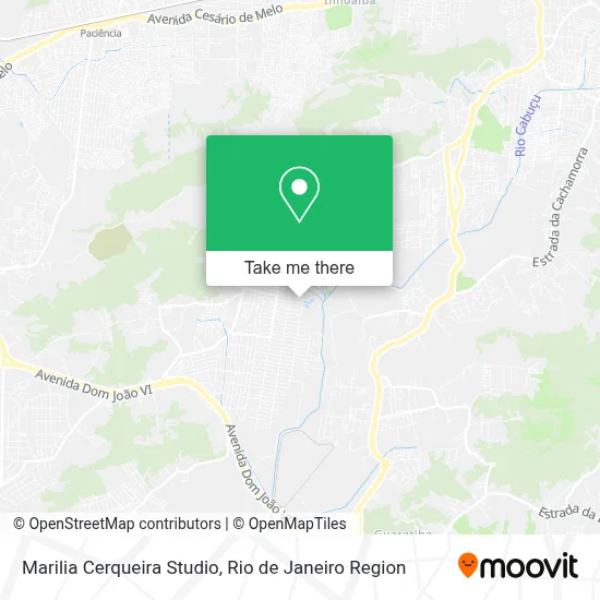 Marilia Cerqueira Studio map