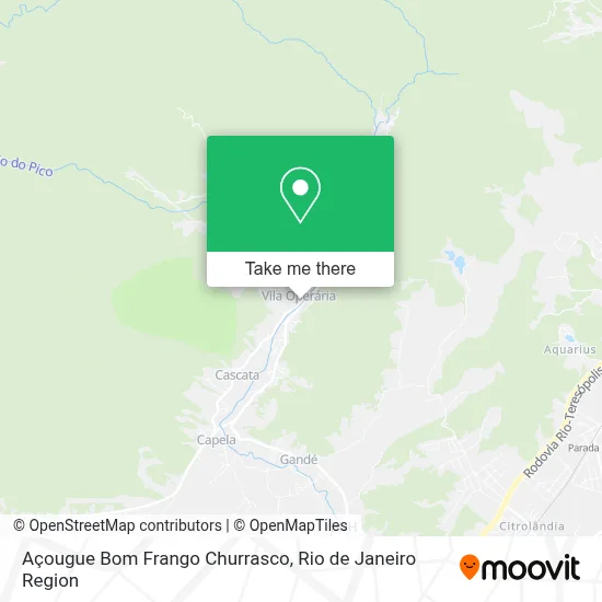 Açougue Bom Frango Churrasco map