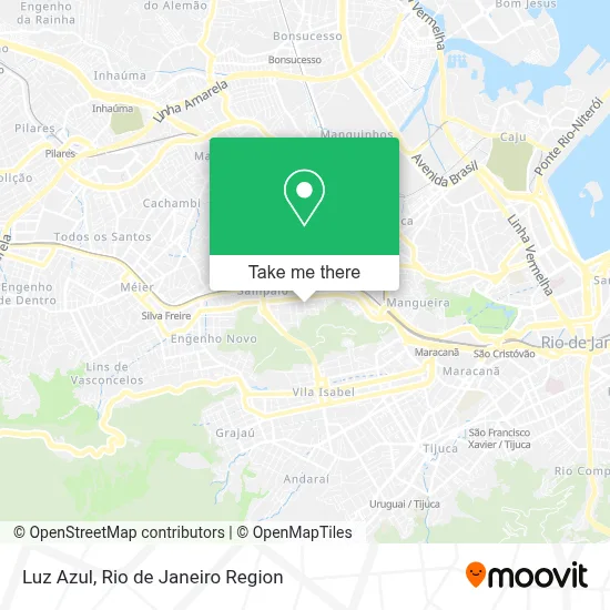 Luz Azul map