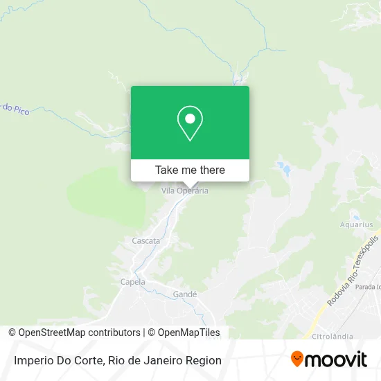 Imperio Do Corte map
