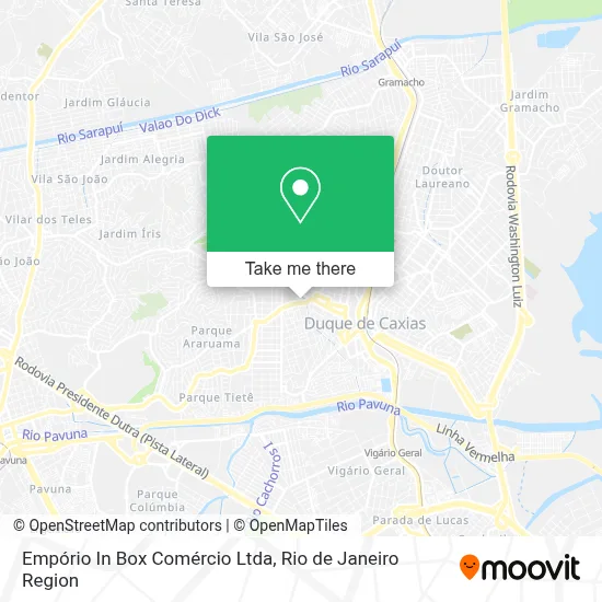 Empório In Box Comércio Ltda map