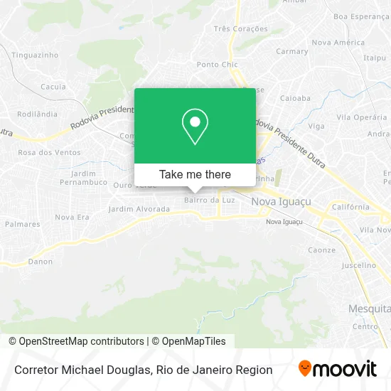 Corretor Michael Douglas map