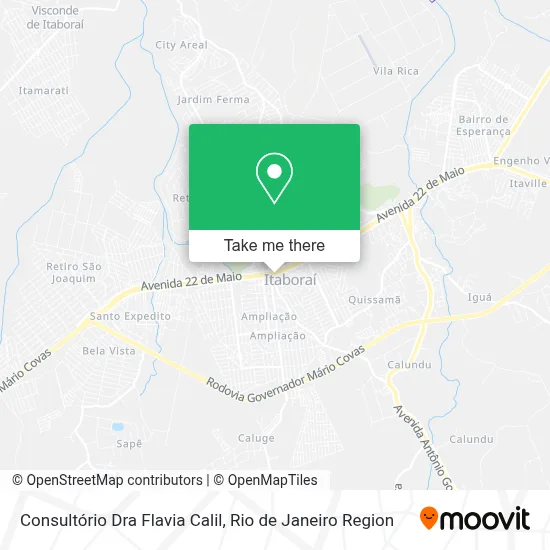 Consultório Dra Flavia Calil map