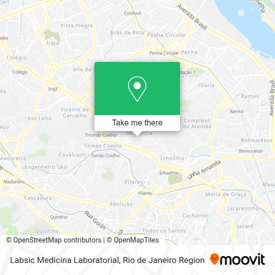 Labsic Medicina Laboratorial map