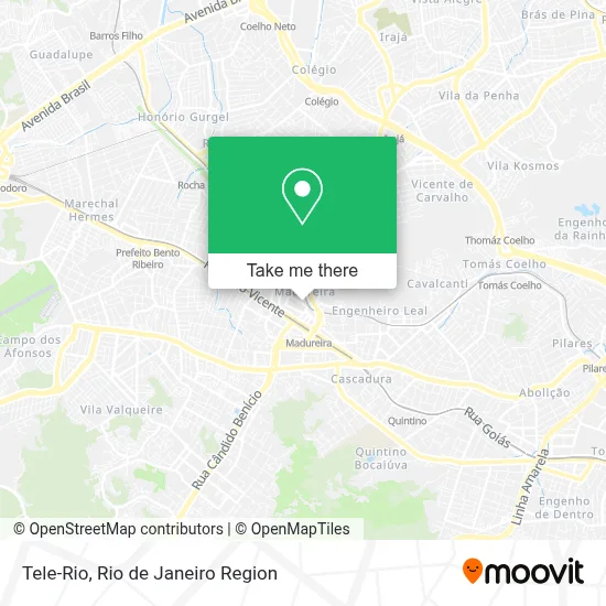 Tele-Rio map