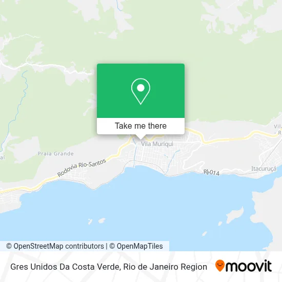 Gres Unidos Da Costa Verde map