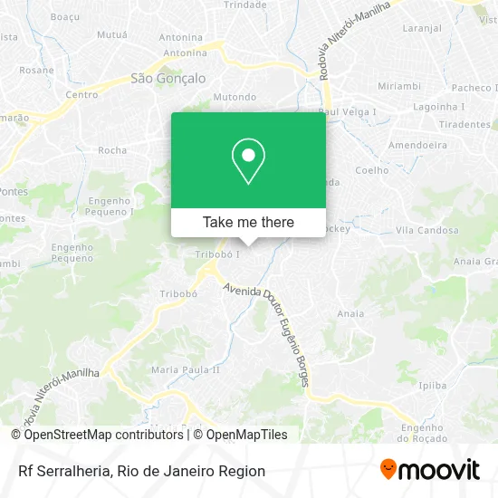 Rf Serralheria map