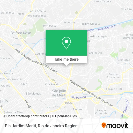 Pib Jardim Meriti map