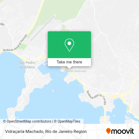 Vidraçaria Machado map