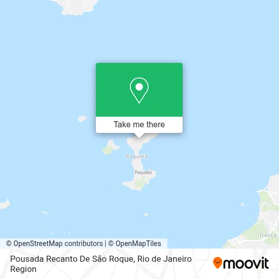 Pousada Recanto De São Roque map