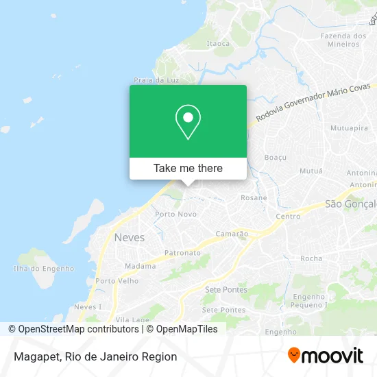 Magapet map