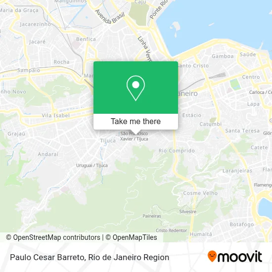 Paulo Cesar Barreto map