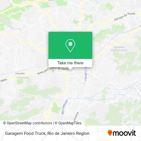 Garagem Food Truck map