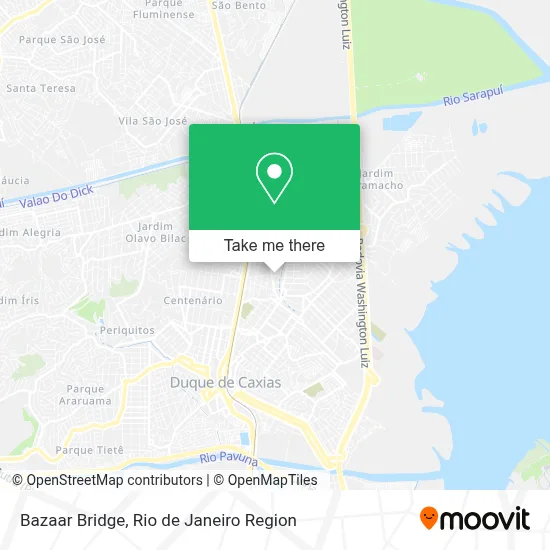 Bazaar Bridge map