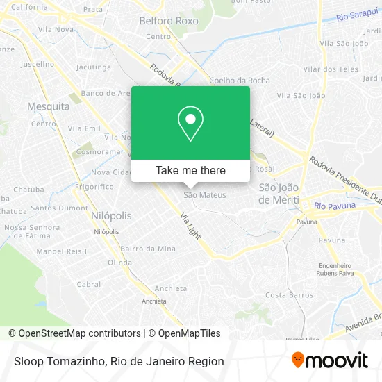 Sloop Tomazinho map