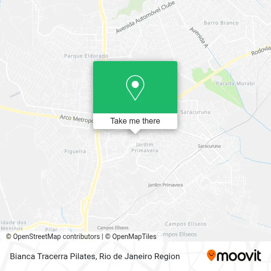 Bianca Tracerra Pilates map