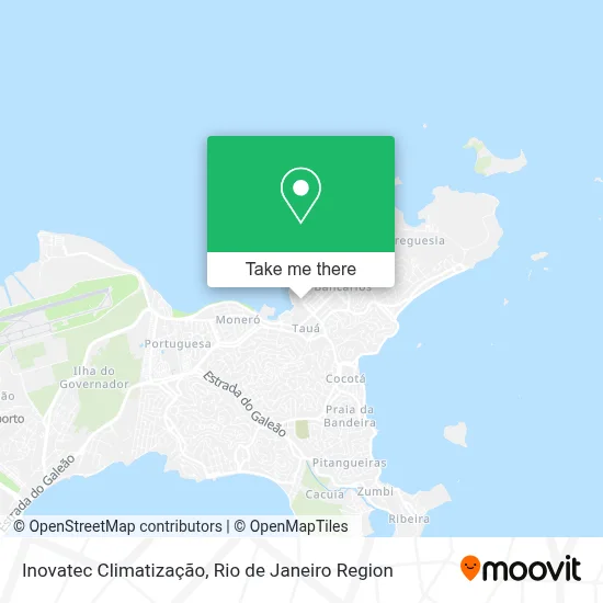 Inovatec Climatização map