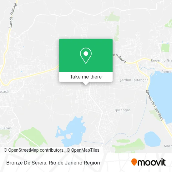 Bronze De Sereia map
