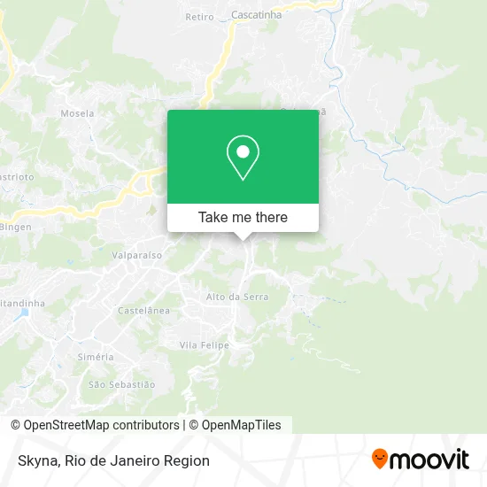 Skyna map