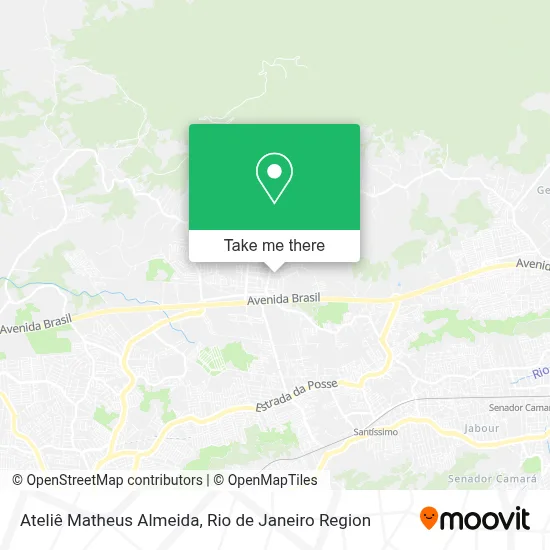 Ateliê Matheus Almeida map