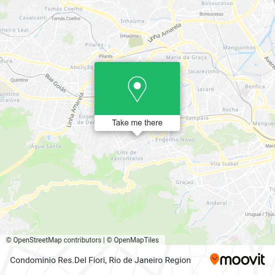 Condominio Res.Del Fiori map