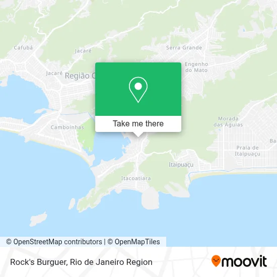 Rock's Burguer map