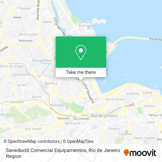 Saneductil Comercial Equipamentos map