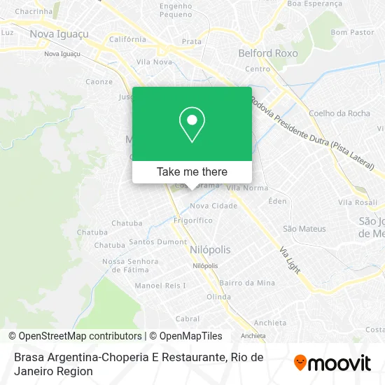 Brasa Argentina-Choperia E Restaurante map