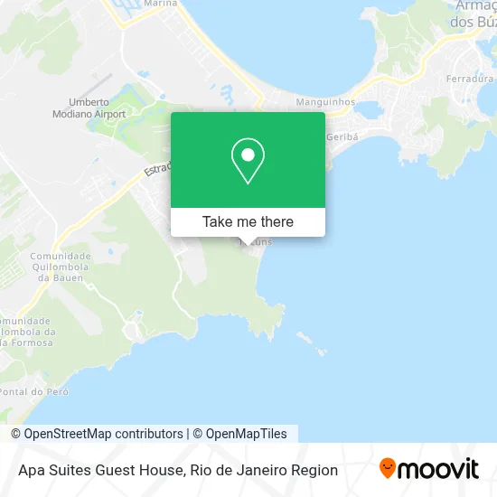 Apa Suites Guest House map