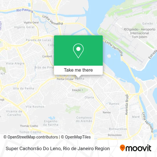 Super Cachorrão Do Leno map