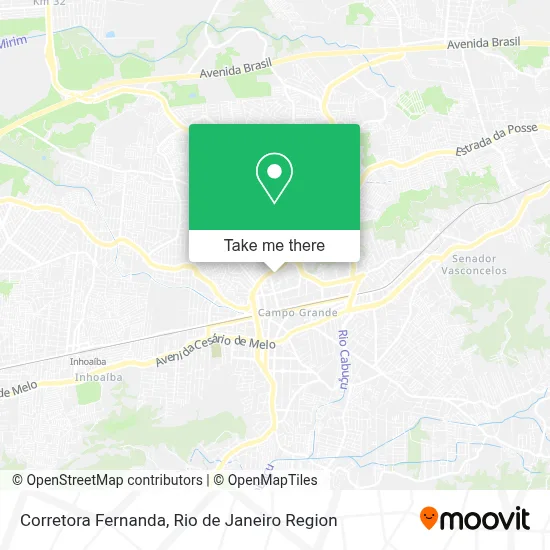 Corretora Fernanda map