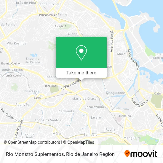 Rio Monstro Suplementos map