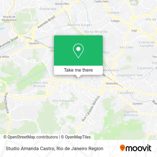 Studio Amanda Castro map