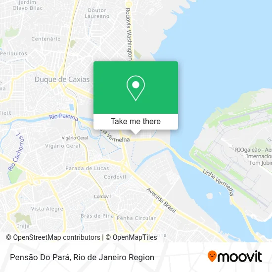 Pensão Do Pará map