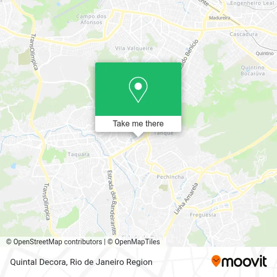 Quintal Decora map