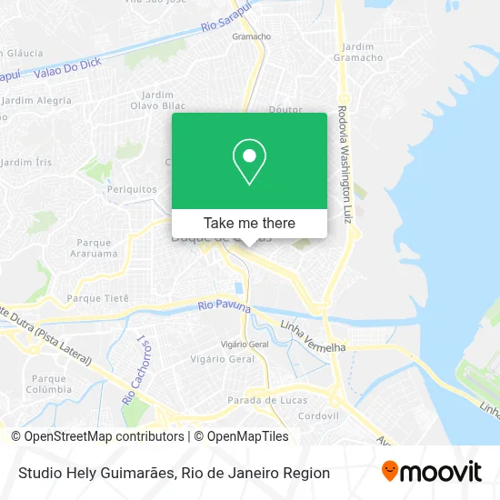 Studio Hely Guimarães map