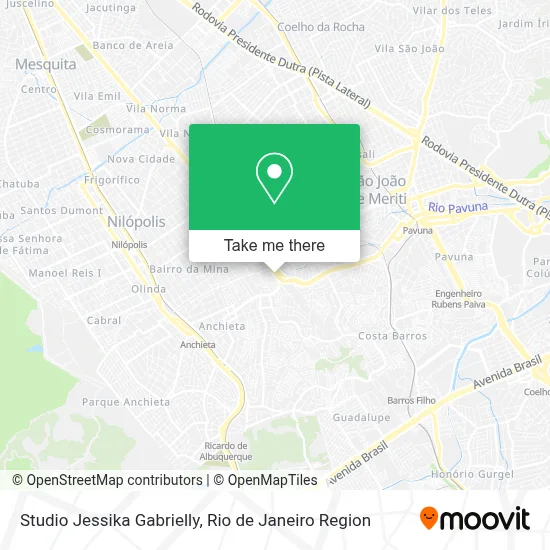 Studio Jessika Gabrielly map
