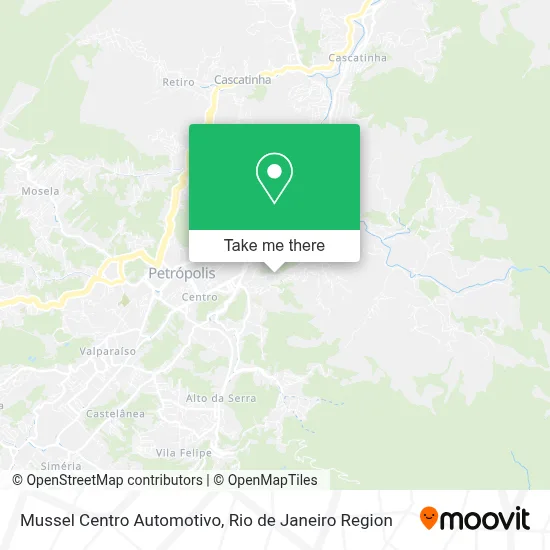 Mussel Centro Automotivo map