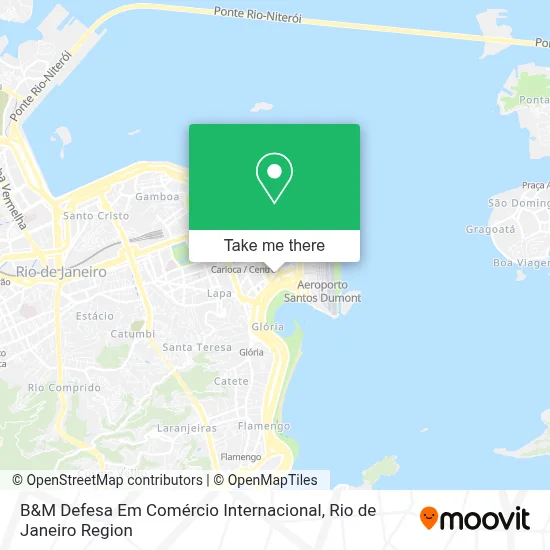 B&M Defesa Em Comércio Internacional map