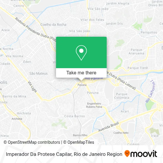 Imperador Da Protese Capilar map