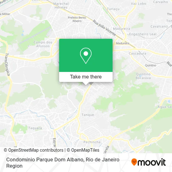 Condomínio Parque Dom Albano map