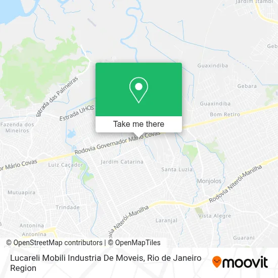 Lucareli Mobili Industria De Moveis map