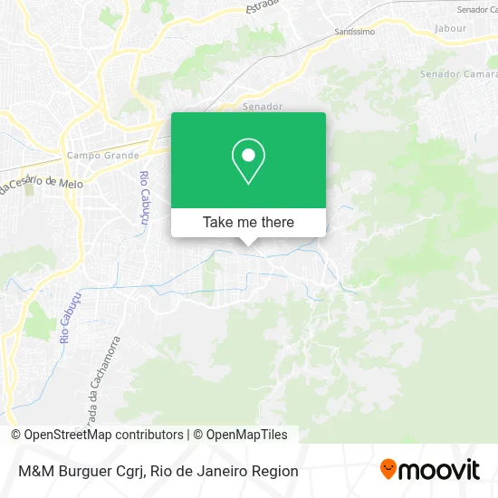 M&M Burguer Cgrj map
