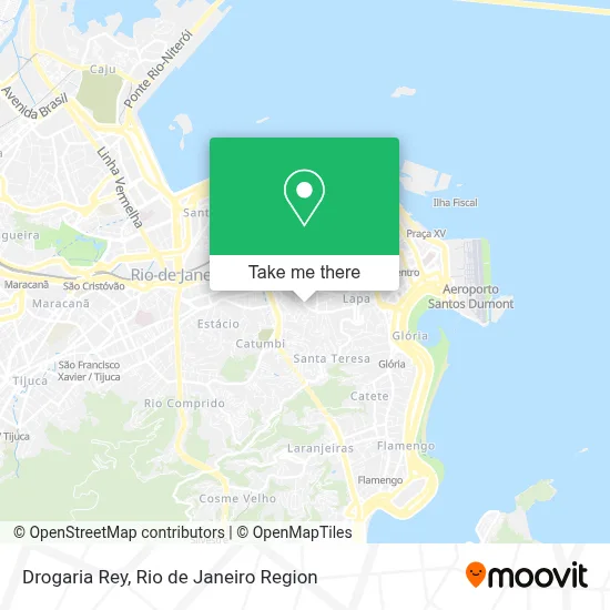 Drogaria Rey map