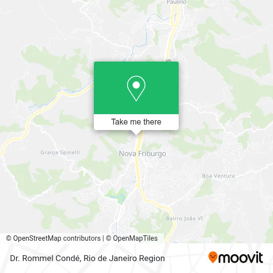 Dr. Rommel Condé map