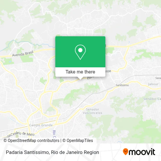 Padaria Santíssimo map