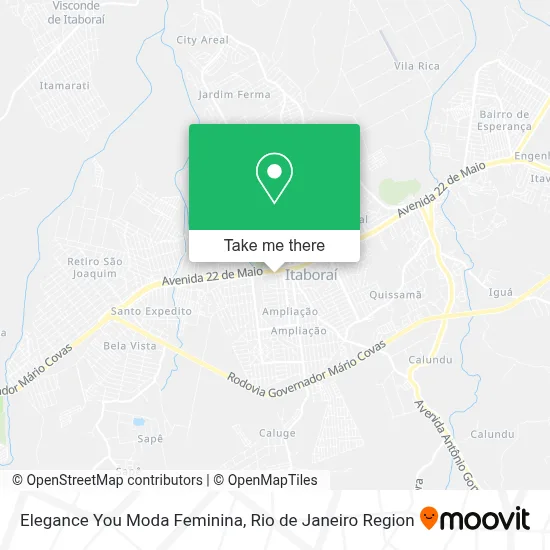 Elegance You Moda Feminina map