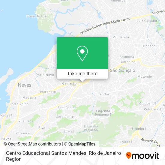 Centro Educacional Santos Mendes map