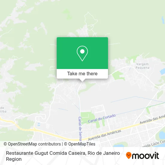 Restaurante Gugut Comida Caseira map
