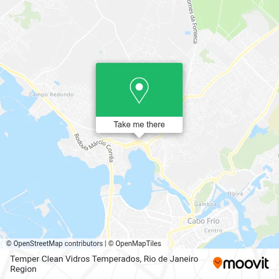 Temper Clean Vidros Temperados map